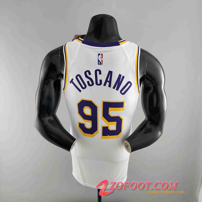 2022 75th Anniversary TOSCANO #95 Los Angeles Lakers City Edition