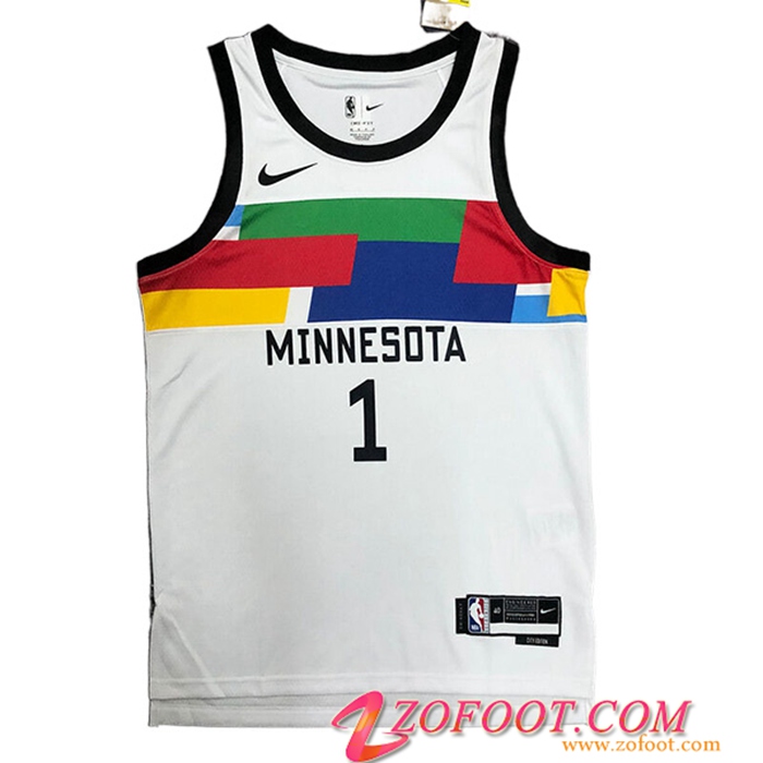 Minnesota Timberwolves Nike Association Swingman Jersey - Anthony Edwards -  Youth